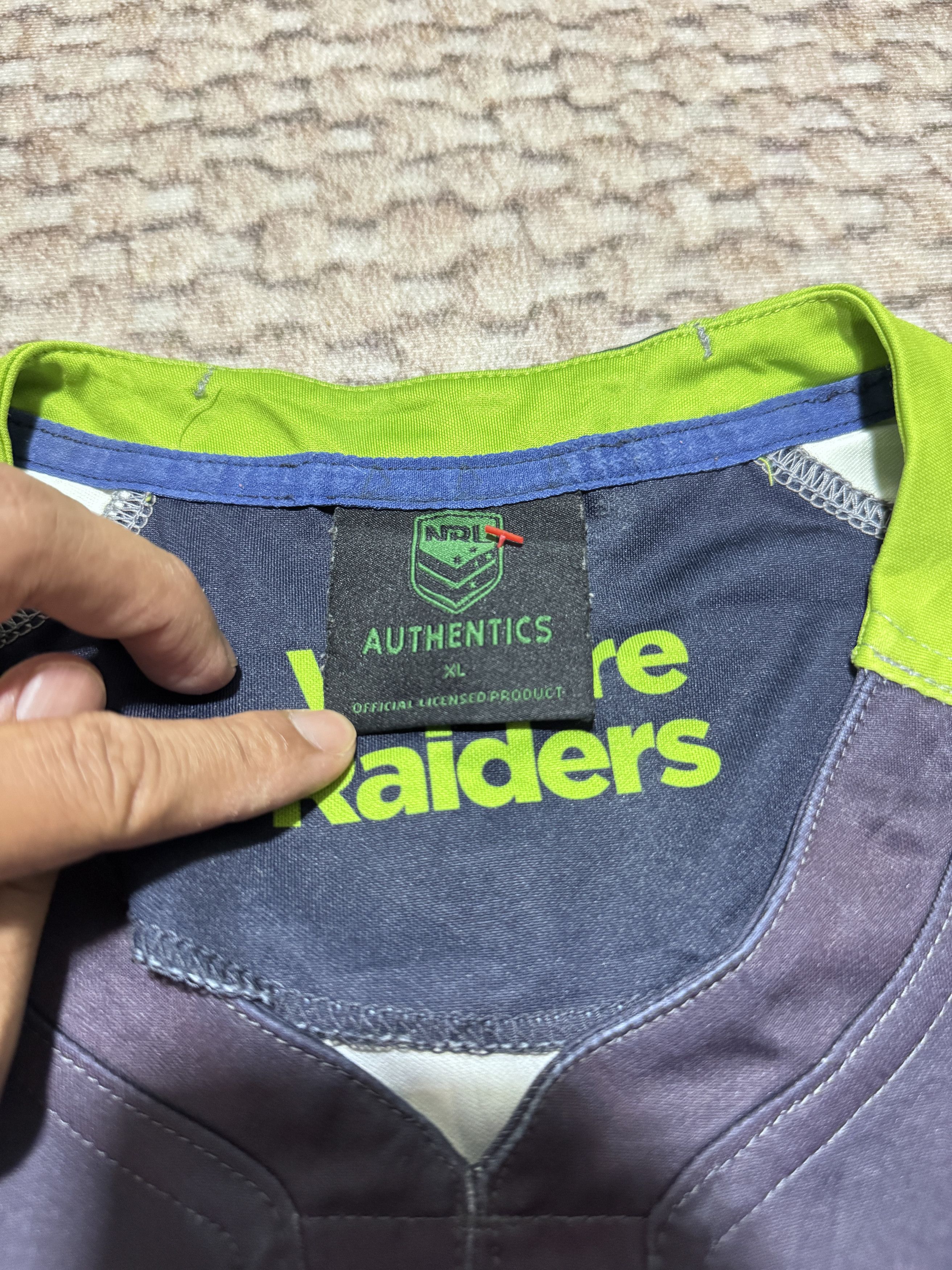 Sports Specialties ISC NRL Canberra Raiders Jersey Size XL Size US M / EU 48-50 / 2 - 5 Thumbnail