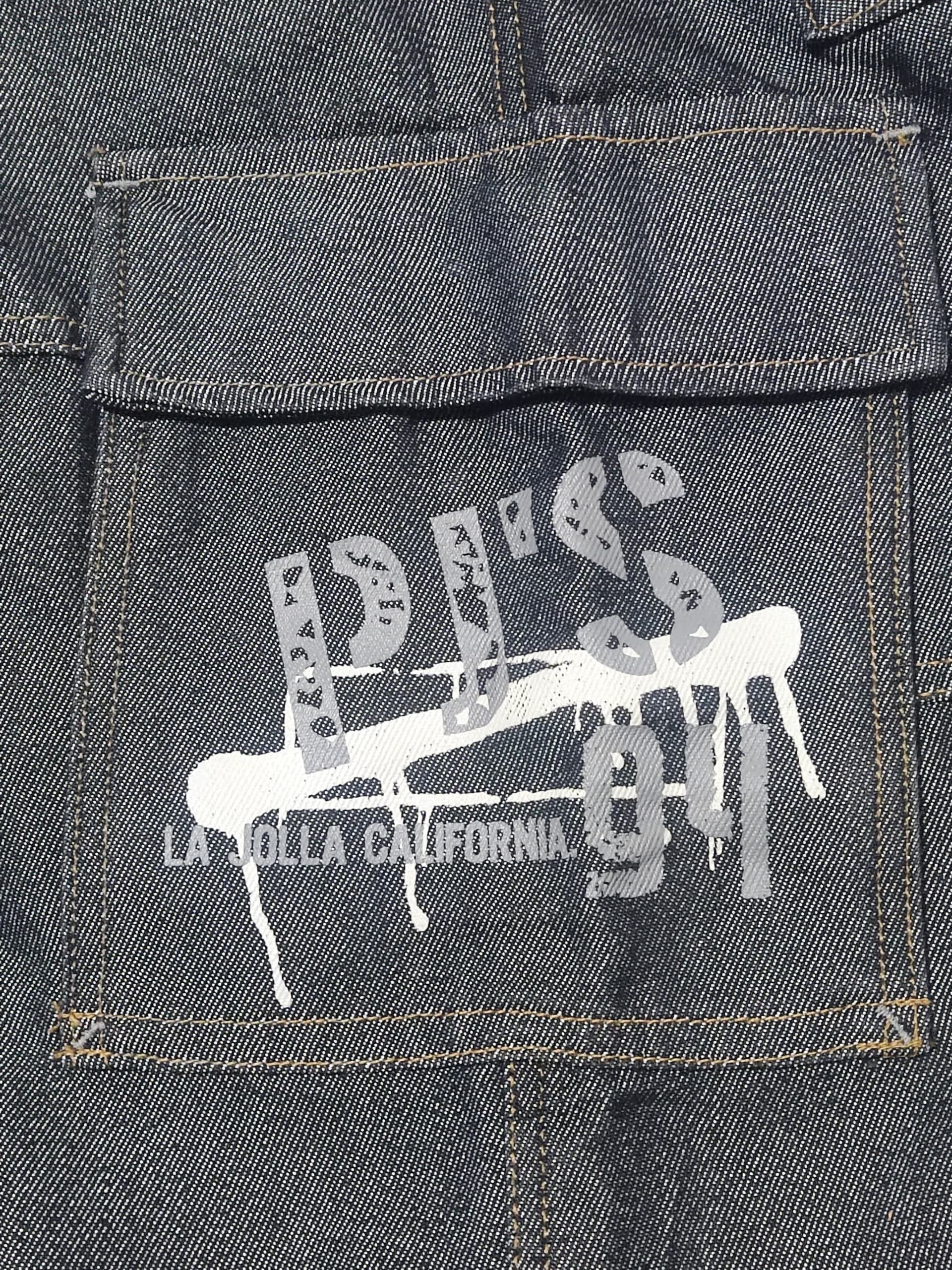Japanese Brand PJ'S SURF Waxed La Jolla California Baggy Cargo Denim Pants Size US 30 / EU 46 - 9 Thumbnail