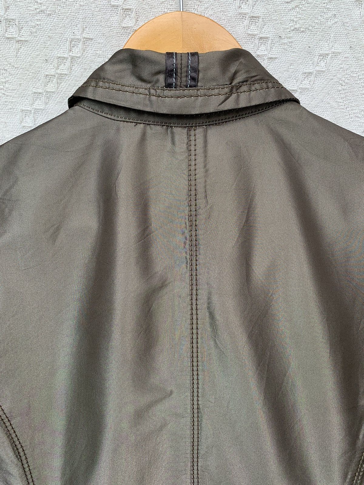 Peuterey Peuterey Asymmetrical Zipper Polyester Short Trenchcoat Size US M / EU 48-50 / 2 - 13 Thumbnail