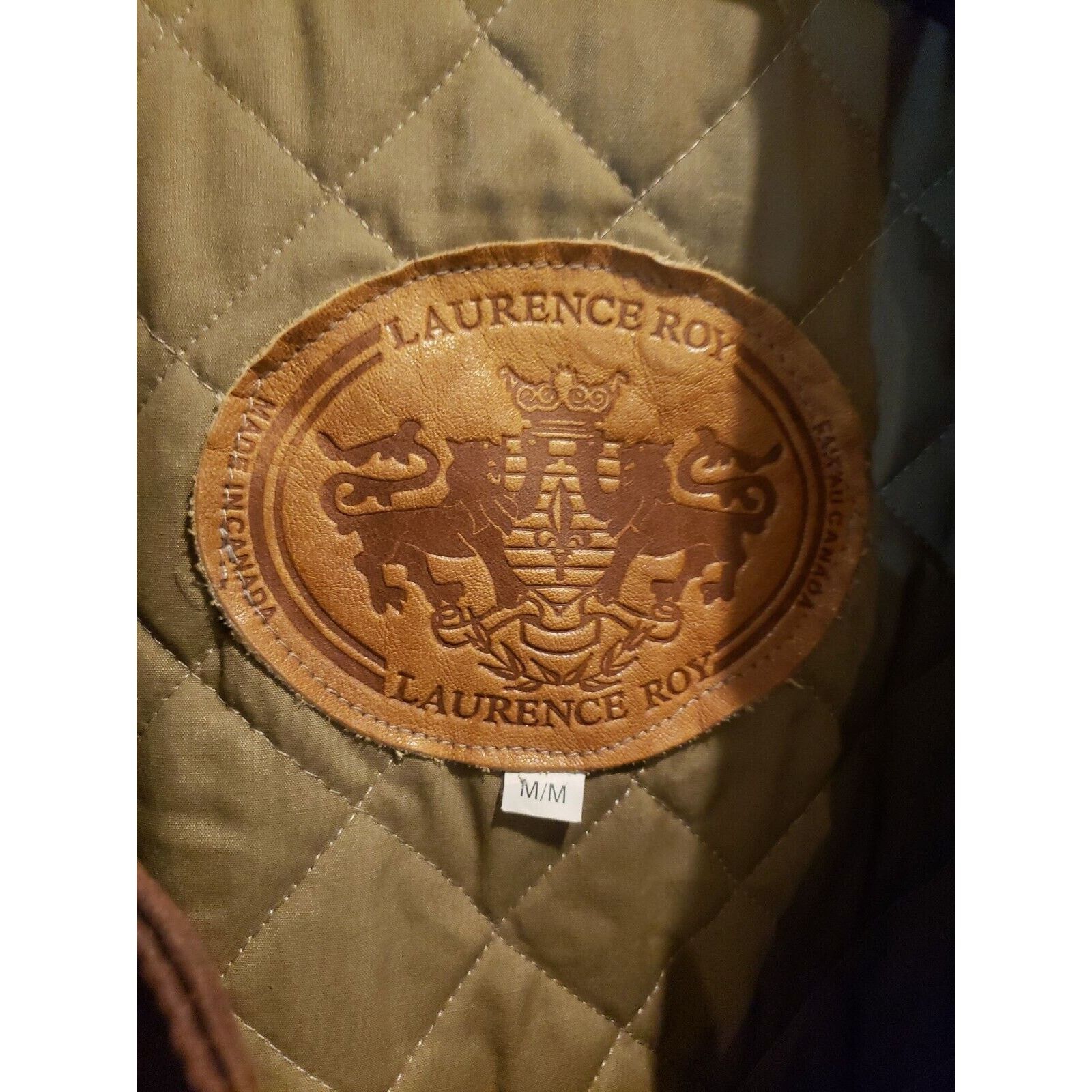 Other Laurence Roy Sheepskin Leather Coat Mens Jacket vintage 3/4 Size US M / EU 48-50 / 2 - 3 Thumbnail