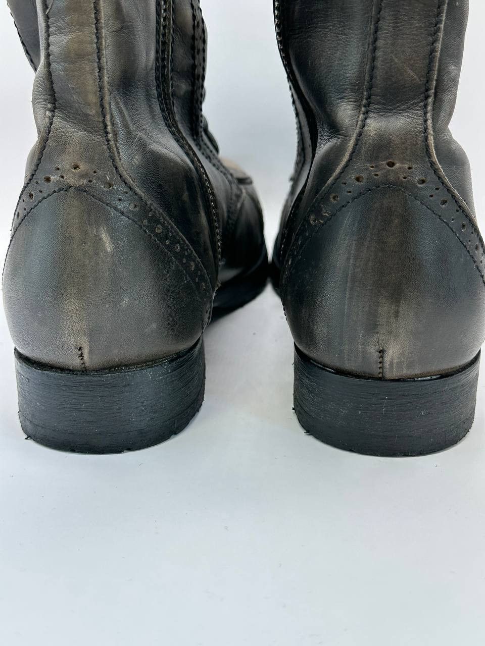Allsaints AllSaints Leather Military Brogue Boots Lampo Combat Size US 7.5 / IT 37.5 - 5 Thumbnail
