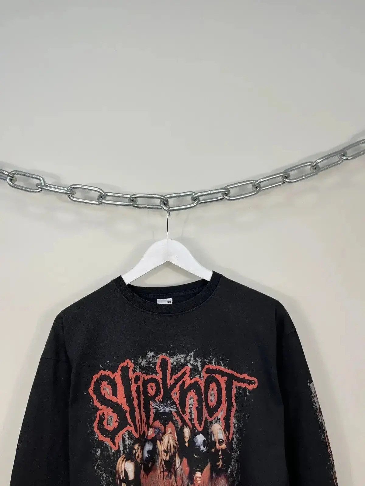 Band Tees × Vintage Vintage Slipknot Wait And Bleed Song 2006 Long Sleeve Tee Size US L / EU 52-54 / 3 - 2 Thumbnail