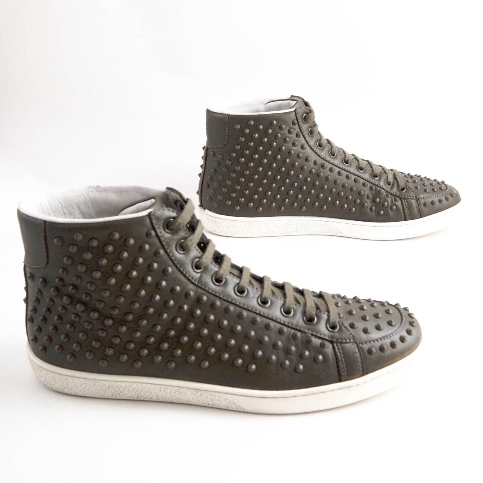 Gucci Gucci Sneakers Studded Green Leather Womens EU 39.5 US 9.5 Size US 9.5 / IT 39.5 - 6 Thumbnail