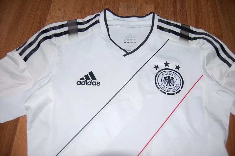 Adidas GERMANY 2012/14 ADIDAS PLAYER ISSUE HOME SHIRTS SIZE M Size US M / EU 48-50 / 2 - 2 Thumbnail