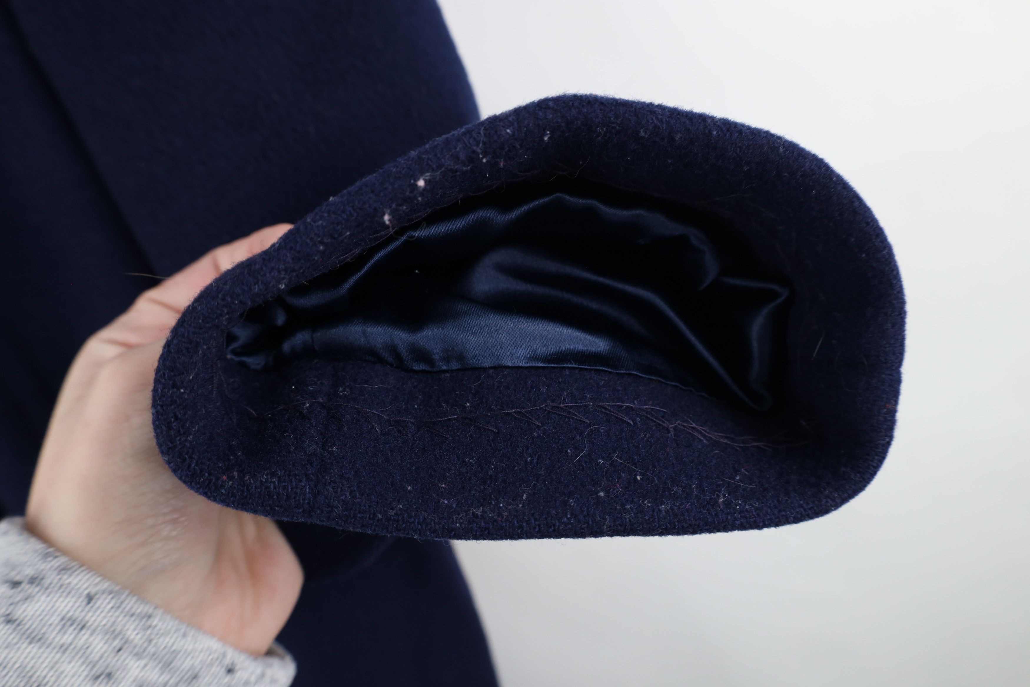 Pendleton × Vintage Vintage 90s Pendleton Heavy Wool Trench Coat Jacket Blue USA Size XL / US 12-14 / IT 48-50 - 9 Thumbnail