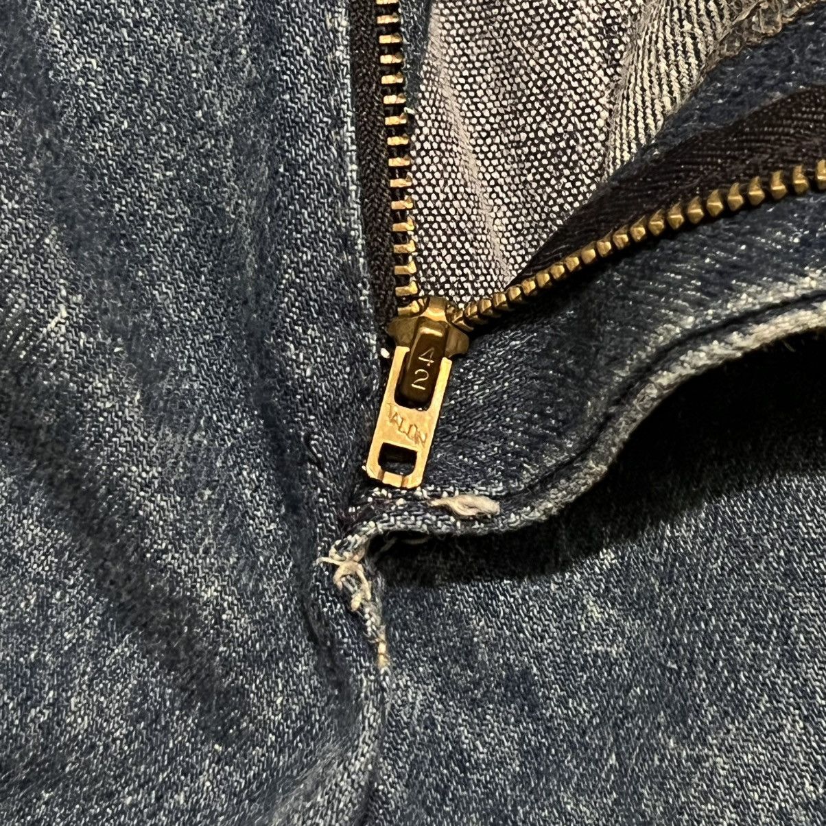 Other Vintage Cotler Made in USA Two Tone Blue Gray Jeans 30x26.5 Size US 30 / EU 46 - 5 Thumbnail