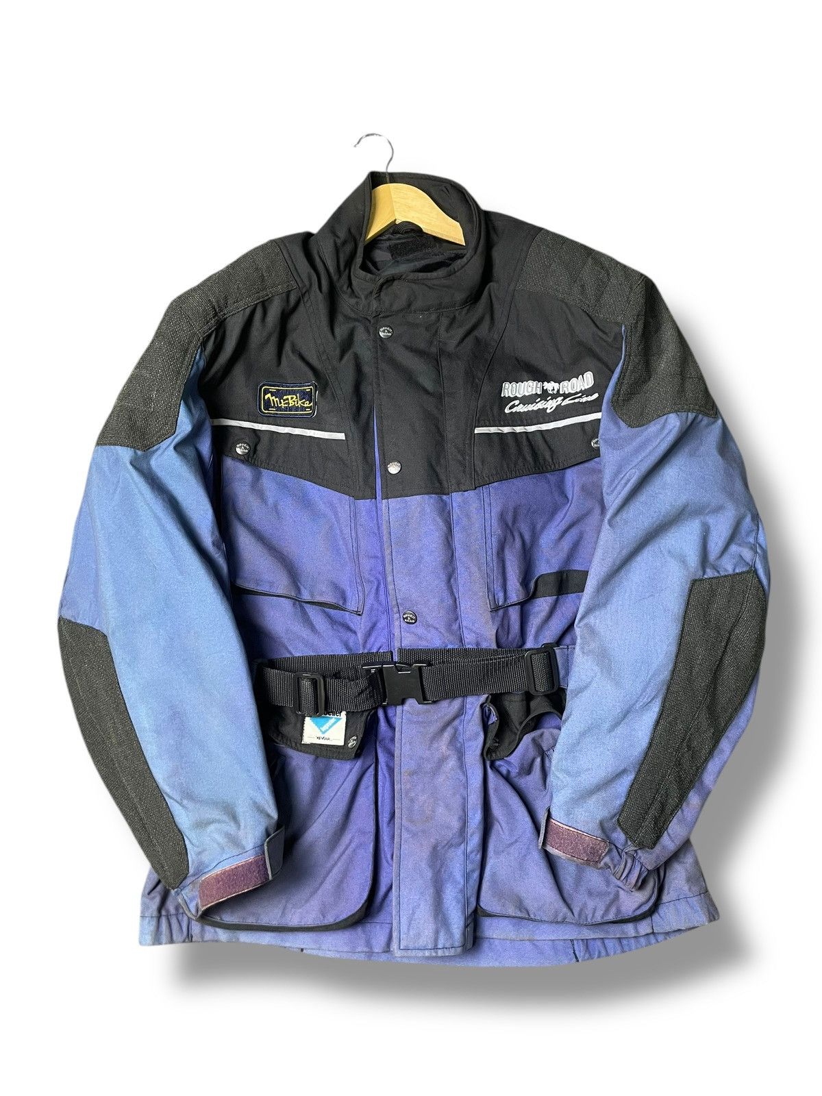 Japanese Brand × Vintage ROUGH & ROAD MOTORCYCLE JACKET (86) Size US L / EU 52-54 / 3 - 1 Thumbnail