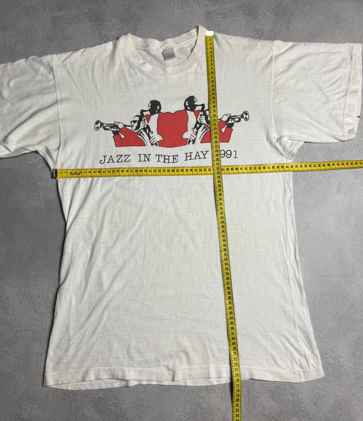 Band Tees Vintage Jazz In The Hay 1991 Festival T-Shirt Size US L / EU 52-54 / 3 - 17 Thumbnail
