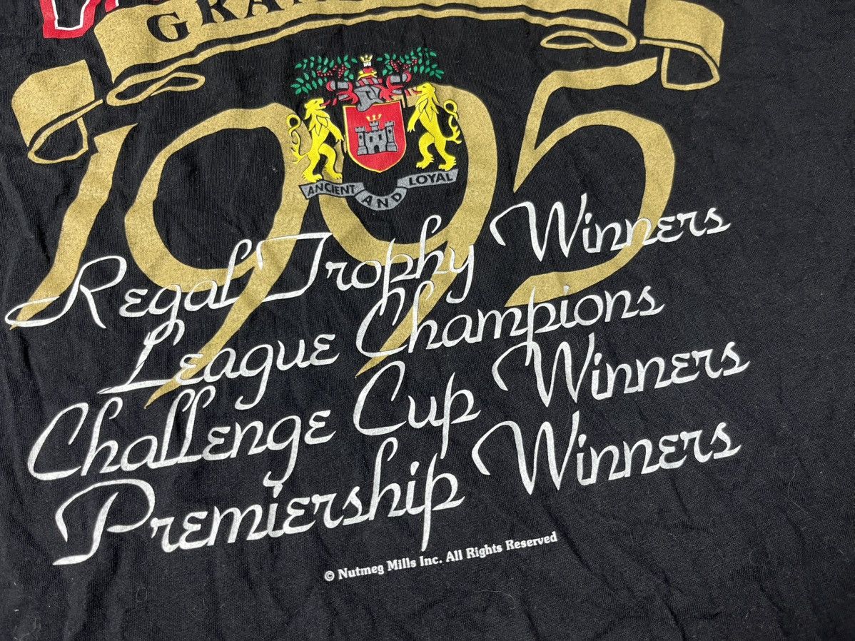 Vintage Wigan Rugby League Grand Slam Nutmeg 1995 tshirt size Large Size US L / EU 52-54 / 3 - 4 Thumbnail