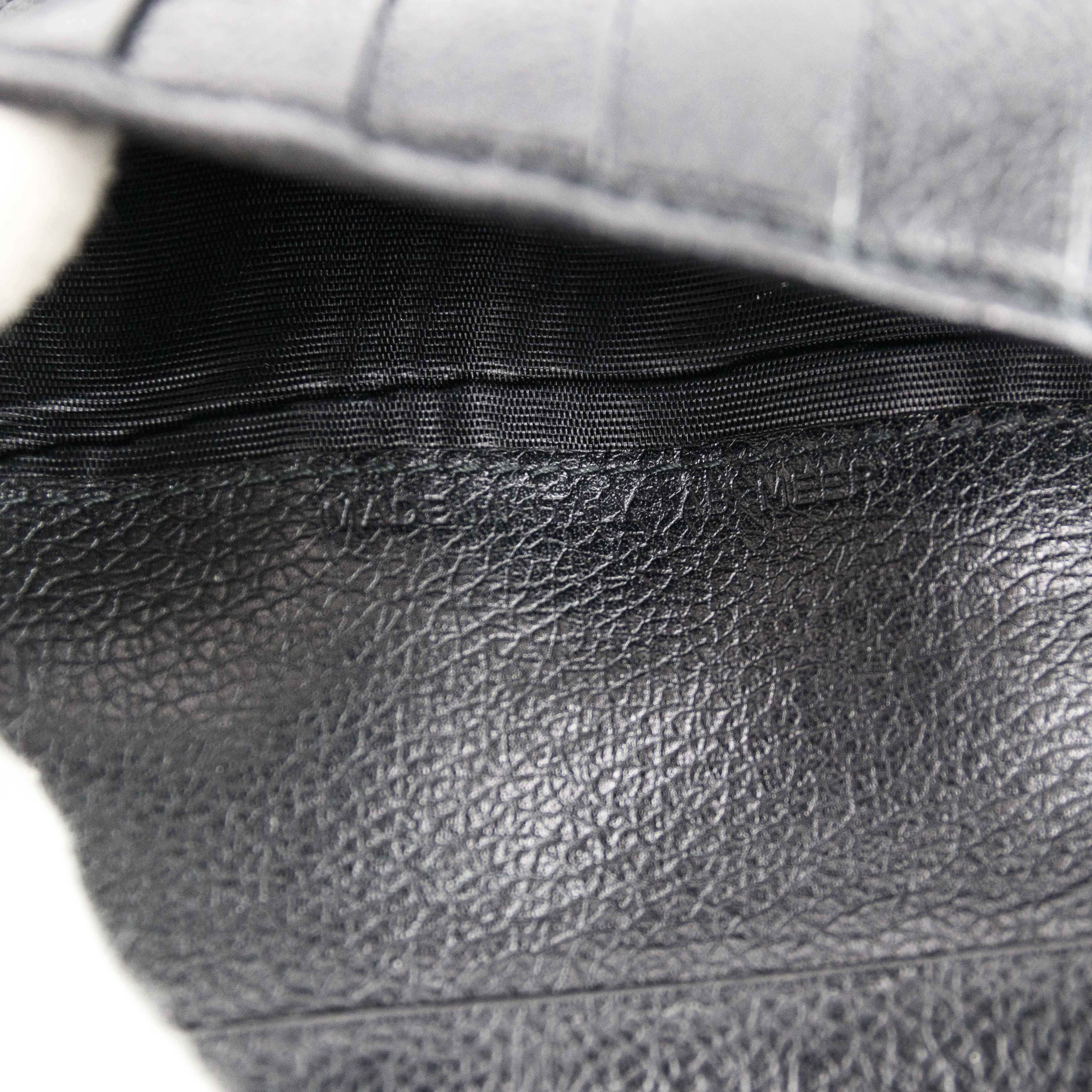 Bvlgari BVLGARI Black Leather Bi-fold Continental Wallet Size ONE SIZE - 21 Thumbnail