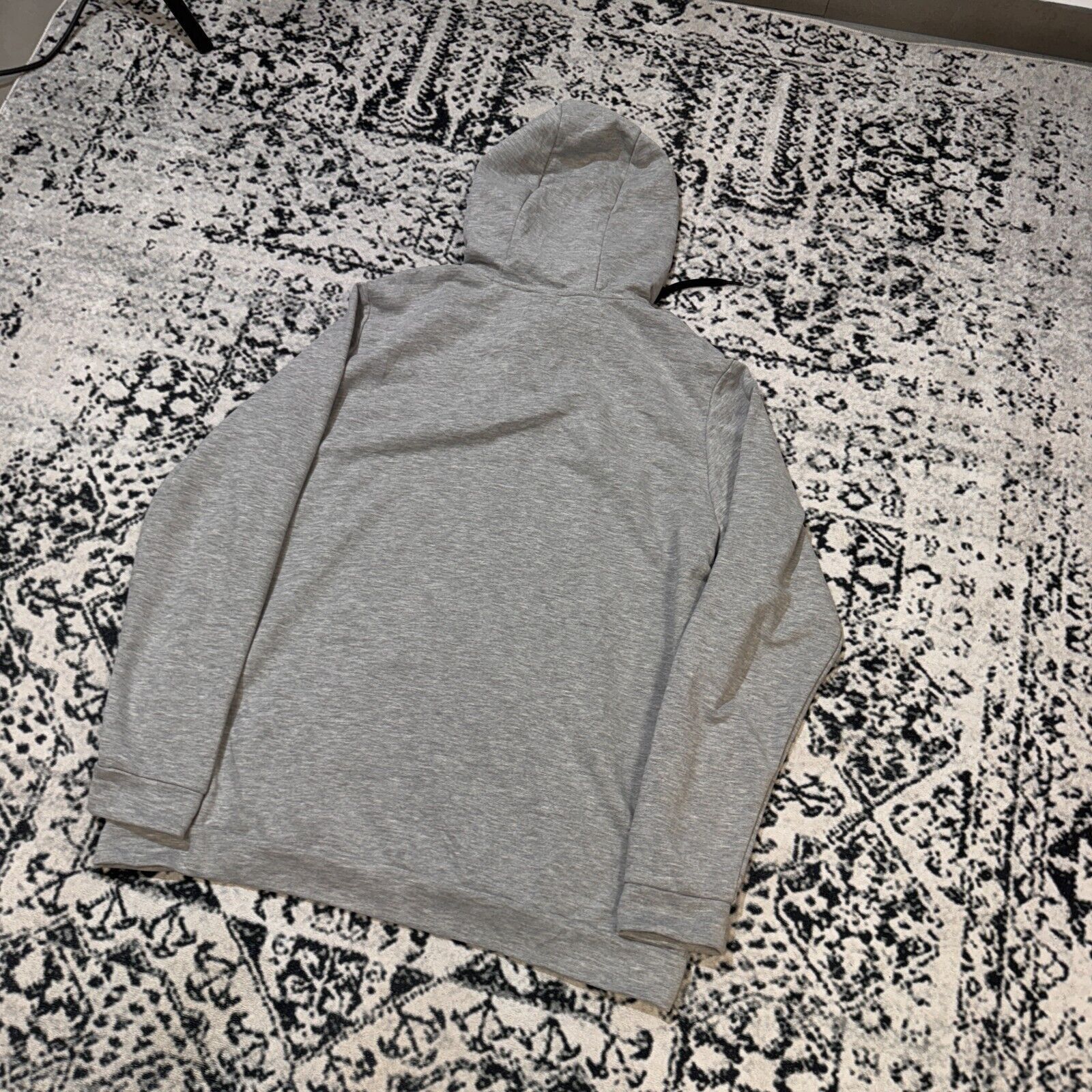 Nike × Vintage Vintage Nike Unisex Gray Cotton Hoodie Zip Size XL Y2K 90s Size US XL / EU 56 / 4 - 17 Thumbnail