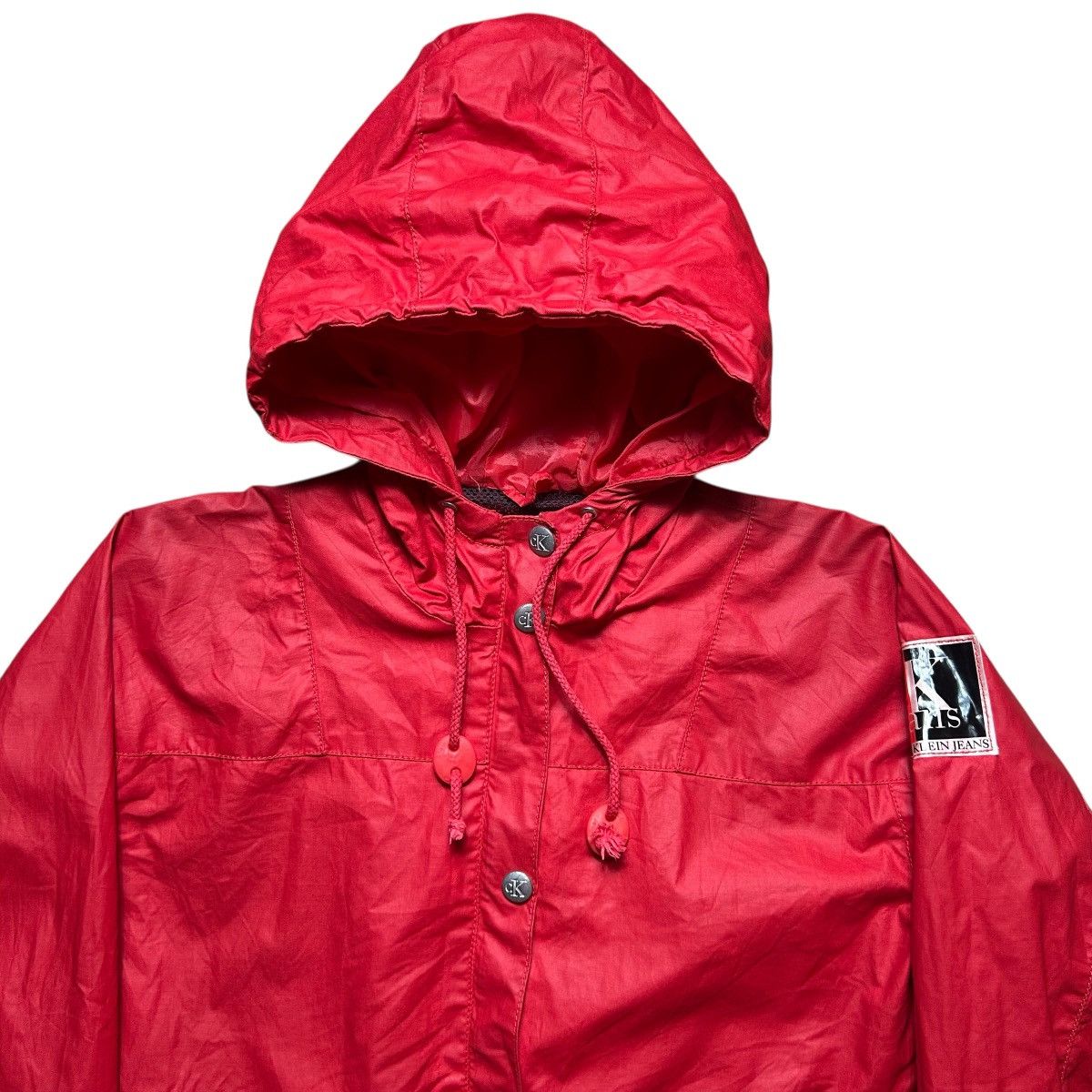 Calvin Klein Vintage 90s Calvin Klein Zipper Jacket Size L / US 10 / IT 46 - 2 Thumbnail