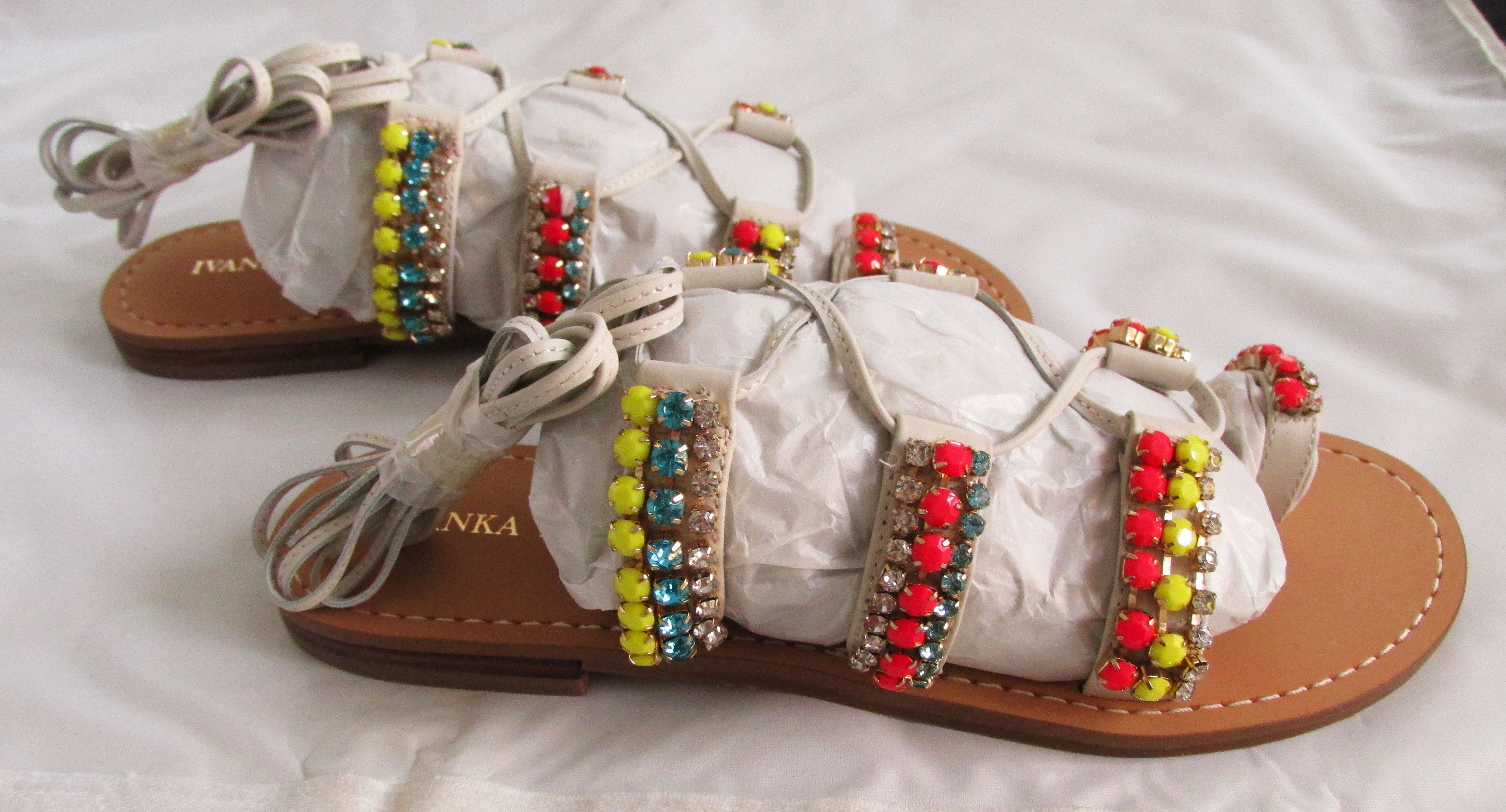 Other Ivanka Trump New Women's Gladiator Sandals Size 8 M Size US 8 / IT 38 - 4 Thumbnail