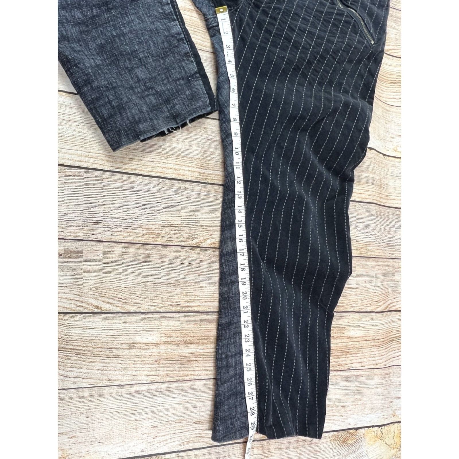 Parasuco Mens Parasuco Jeans Black Denim Baggy Inseam 30 in 42x30 Regular Size US 42 / EU 58 - 7 Thumbnail