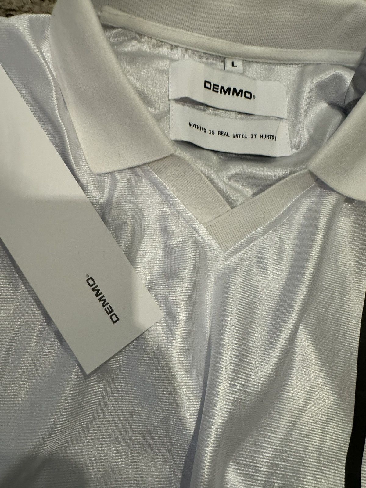 Designer × Hood By Air × Playboi Carti DEMMO CORP Reload Jersey Size US L / EU 52-54 / 3 - 5 Thumbnail