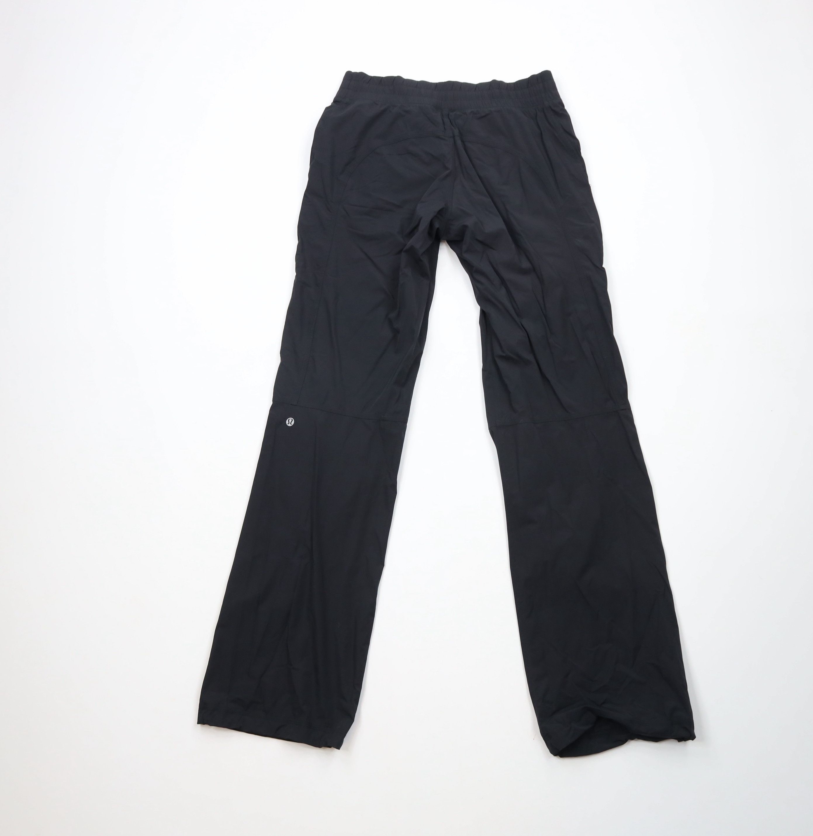 Lululemon × Vintage Lululemon Flared Wide Leg Dog Runner Pants Sweatpants Black Size 28" / US 6 / IT 42 - 8 Thumbnail