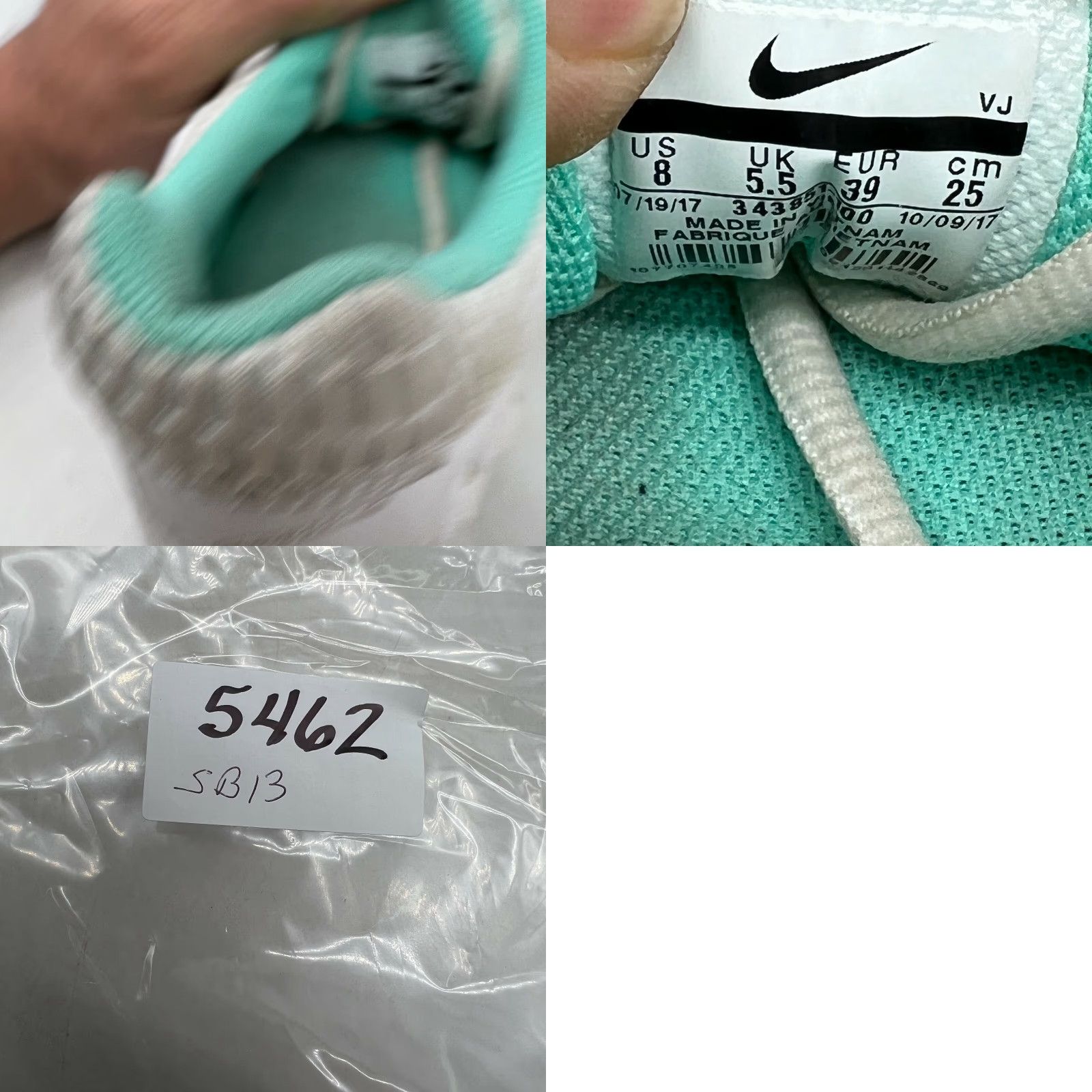Nike Nike Air Max Torch 4 Womens Lace Up Low Top White Running Shoes Sz 8 343851-100 Size XS / US 0-2 / IT 36-38 - 8 Thumbnail
