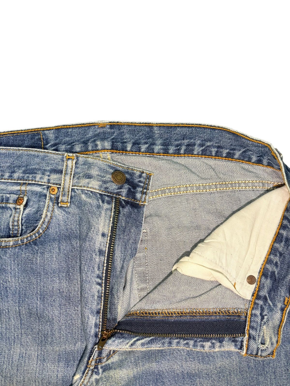 Levi's Vintage 90s Levis 508 Faded Wash Distress Baggy Jeans Size US 30 / EU 46 - 5 Thumbnail