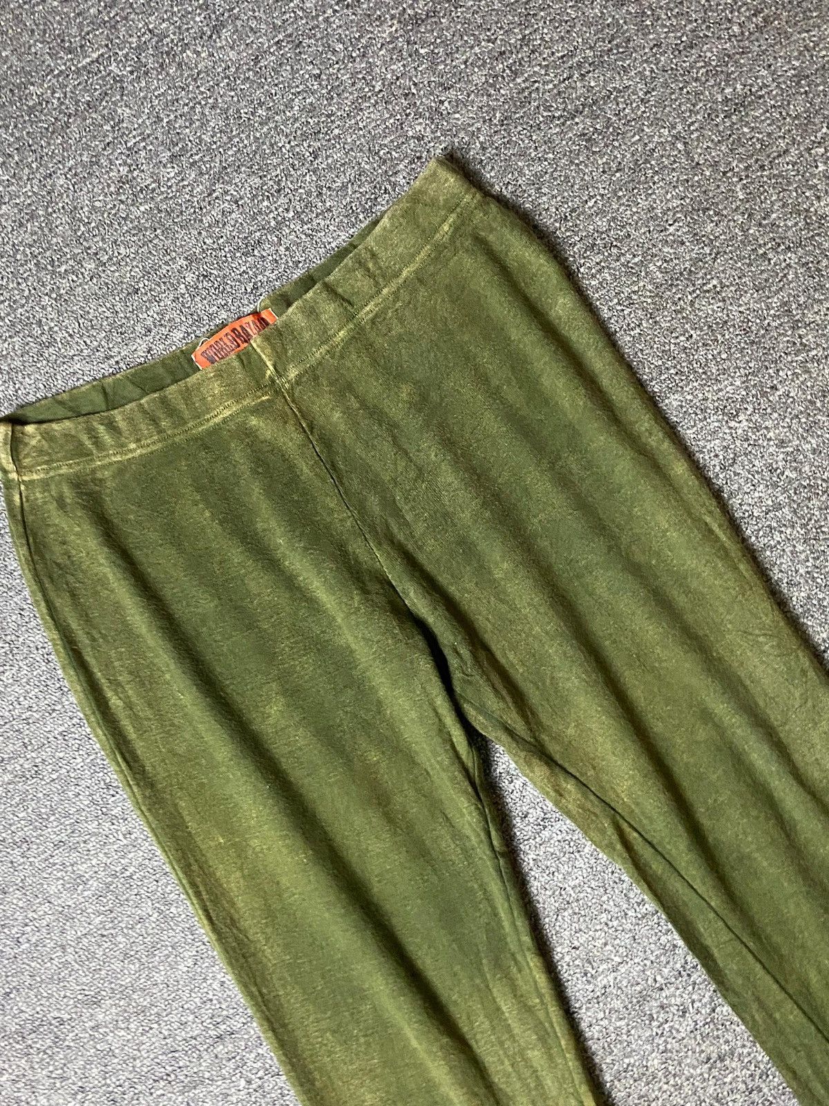 Japanese Brand × Vintage WORLD BAZAAR Bohemian Style Pants with Ruffles (126) Size US 28 / EU 44 - 3 Thumbnail