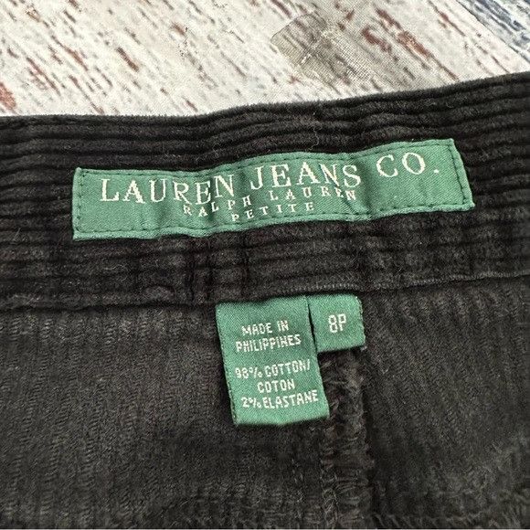 Lauren Ralph Lauren Vintage Lauren Ralph Lauren Black Corduroy Straight Leg Pant Size 30" / US 8 / IT 44 - 6 Thumbnail