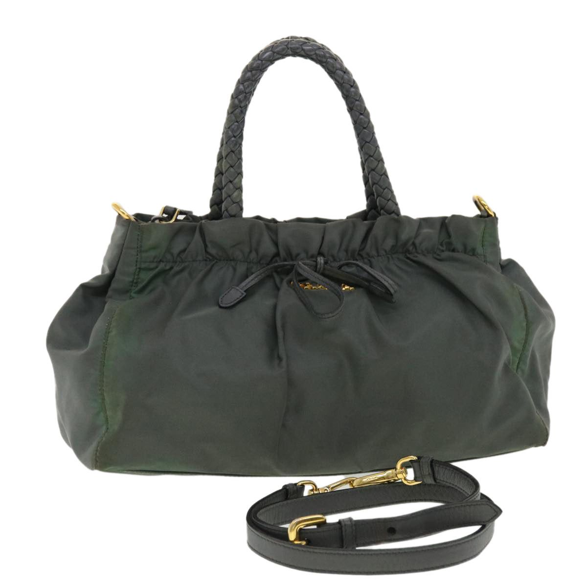 image of Prada Handbag in Green, Women's