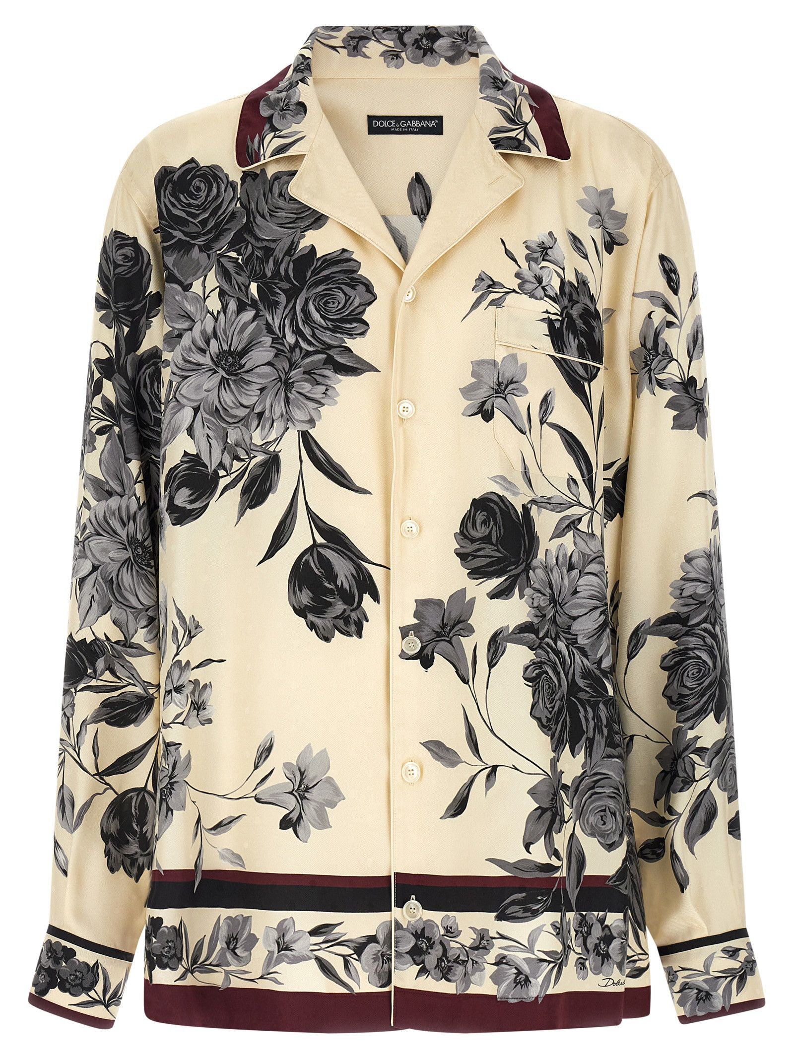 Dolce & Gabbana 'Bouquet Fiori' shirt Size US XL / EU 56 / 4 - 1 Thumbnail