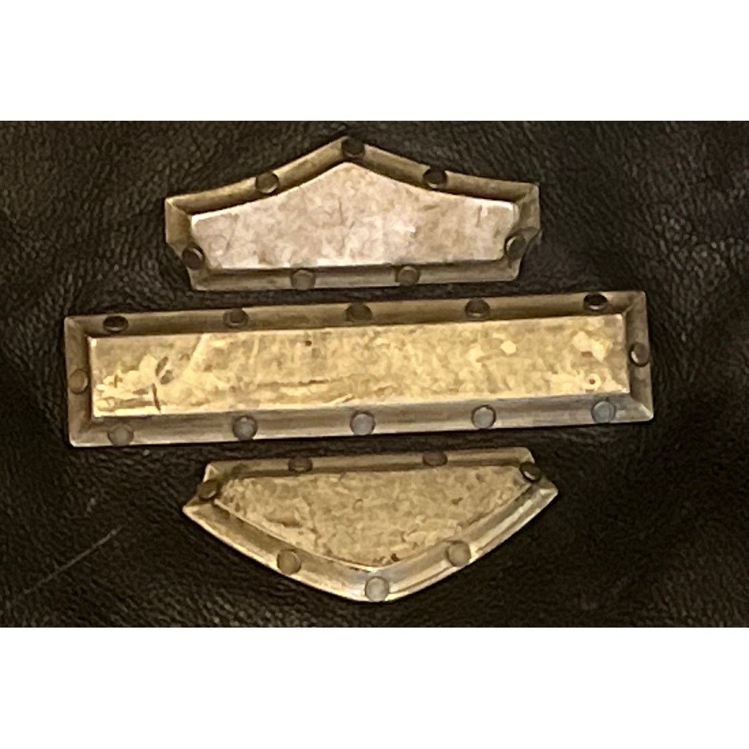 Harley Davidson Harley Davidson Leather Jacket Metal Bar & Shield - Size: L Size US L / EU 52-54 / 3 - 10 Thumbnail