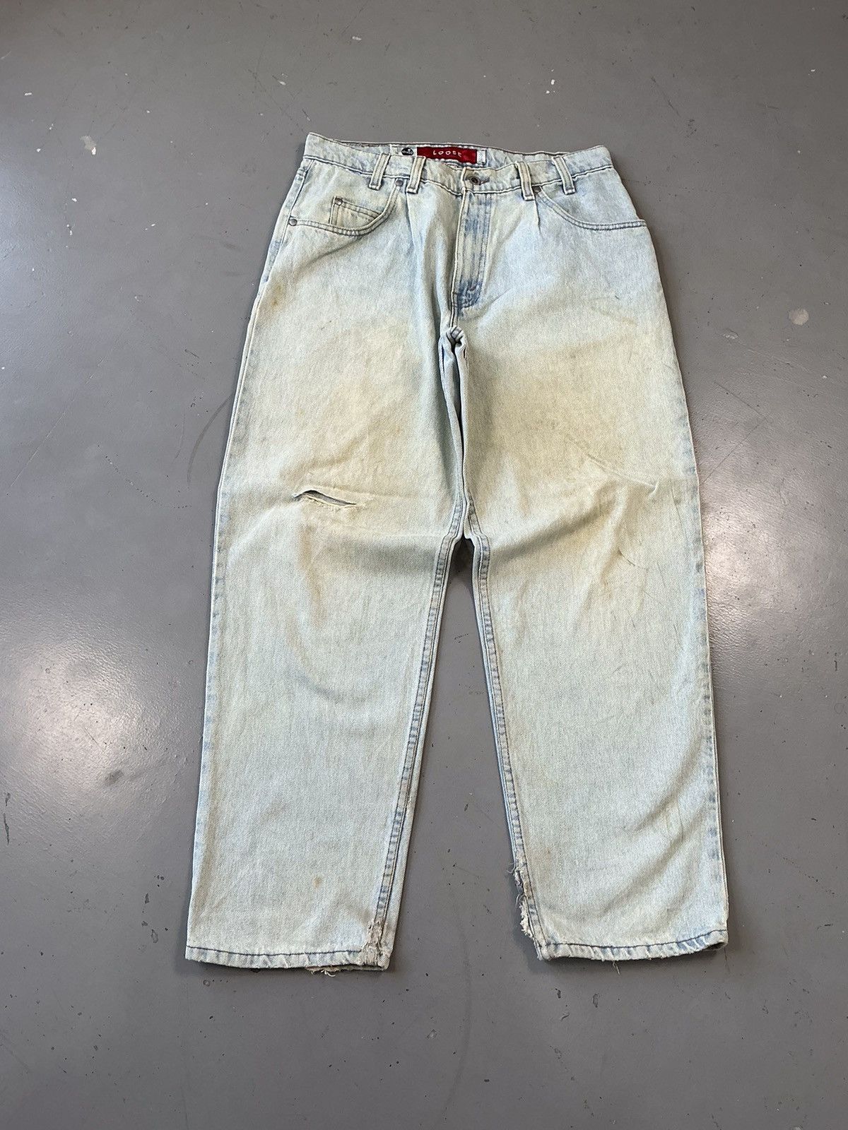 Levi's × Vintage Vintage Levi’s silver tab baggy fit denim Size US 34 / EU 50 - 1 Thumbnail