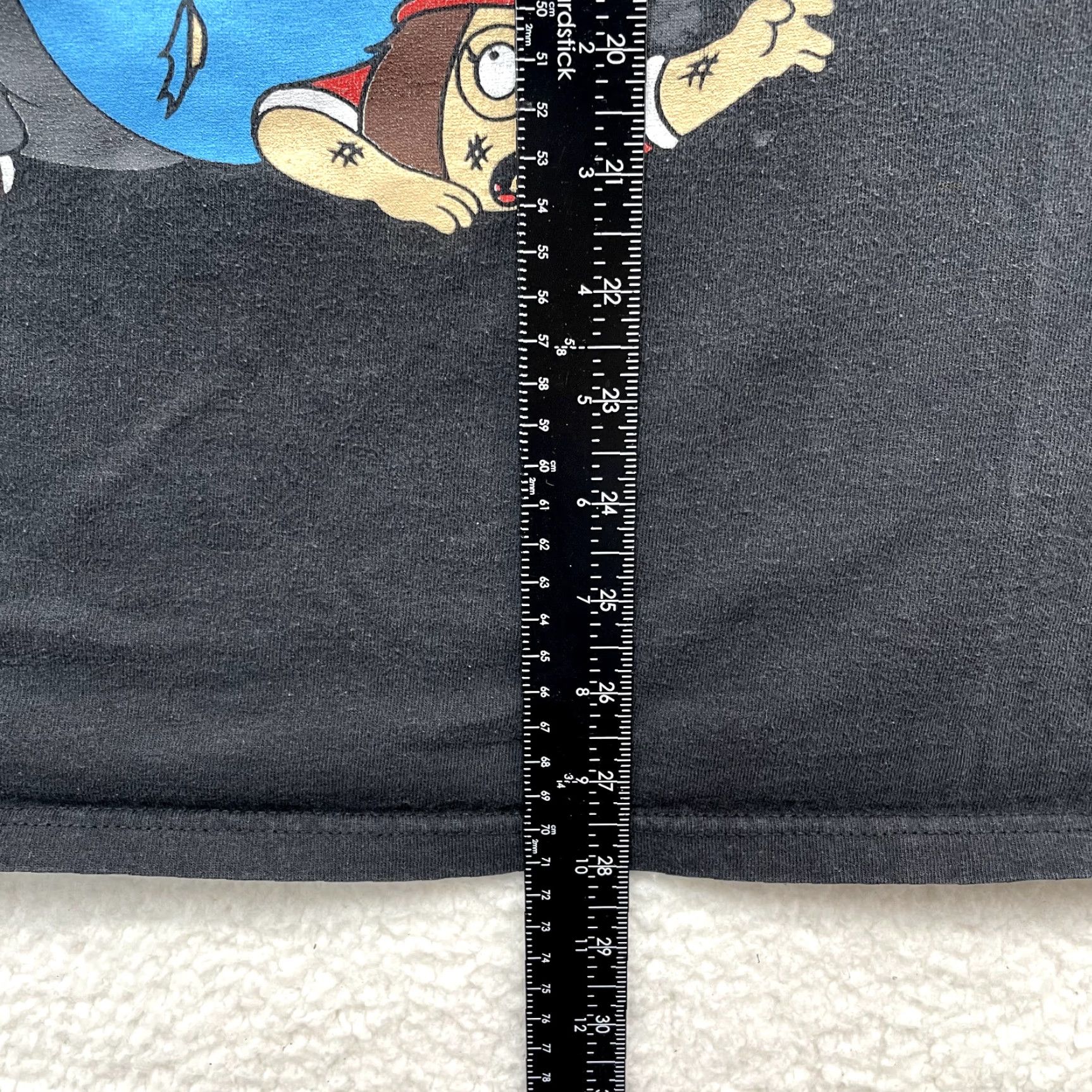 Delta VINTAGE Family Guy T-Shirt 2XL XXL Adult Swim Graphic Cartoon Funny Promo Black Unisex Shirt XXXL? Size US XXL / EU 58 / 5 - 5 Thumbnail