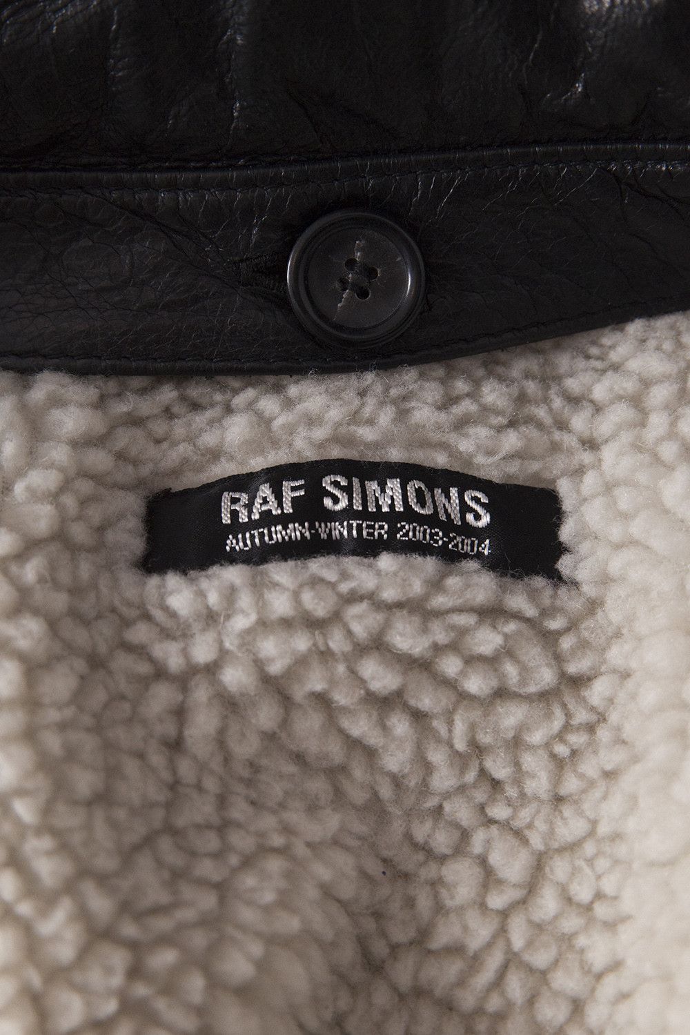 Raf Simons AW03 Dazzle Ships | OMD leather jacket Size US M / EU 48-50 / 2 - 7 Thumbnail