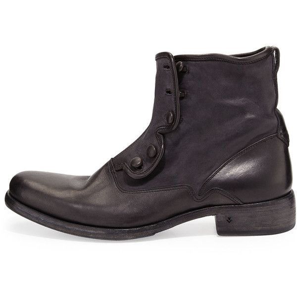 John Varvatos Bowery Button Boot Size US 8 EU 41 Size US 8 / EU 41 - 4 Thumbnail