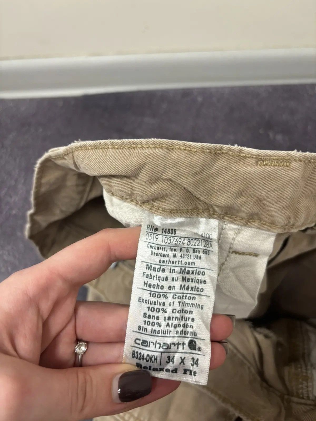 Carhartt × Vintage Vintage Carhartt Y2K Relaxed Fit Hype Carpenter Baggy Pants Size US 34 / EU 50 - 12 Thumbnail