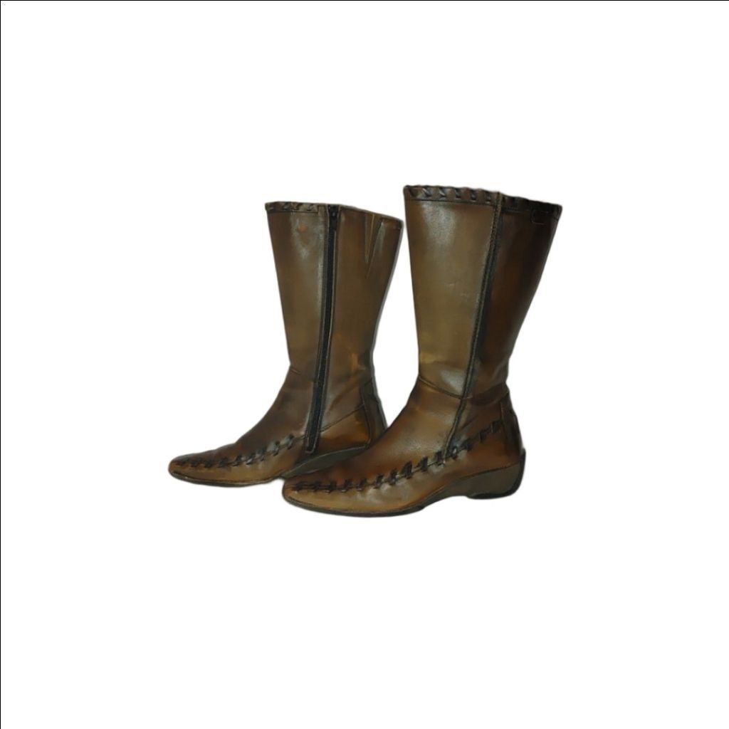 Pinko Pikolinos Whip Stitch Naturellement Boots Size 38 Size US 7.5 / IT 37.5 - 1 Thumbnail