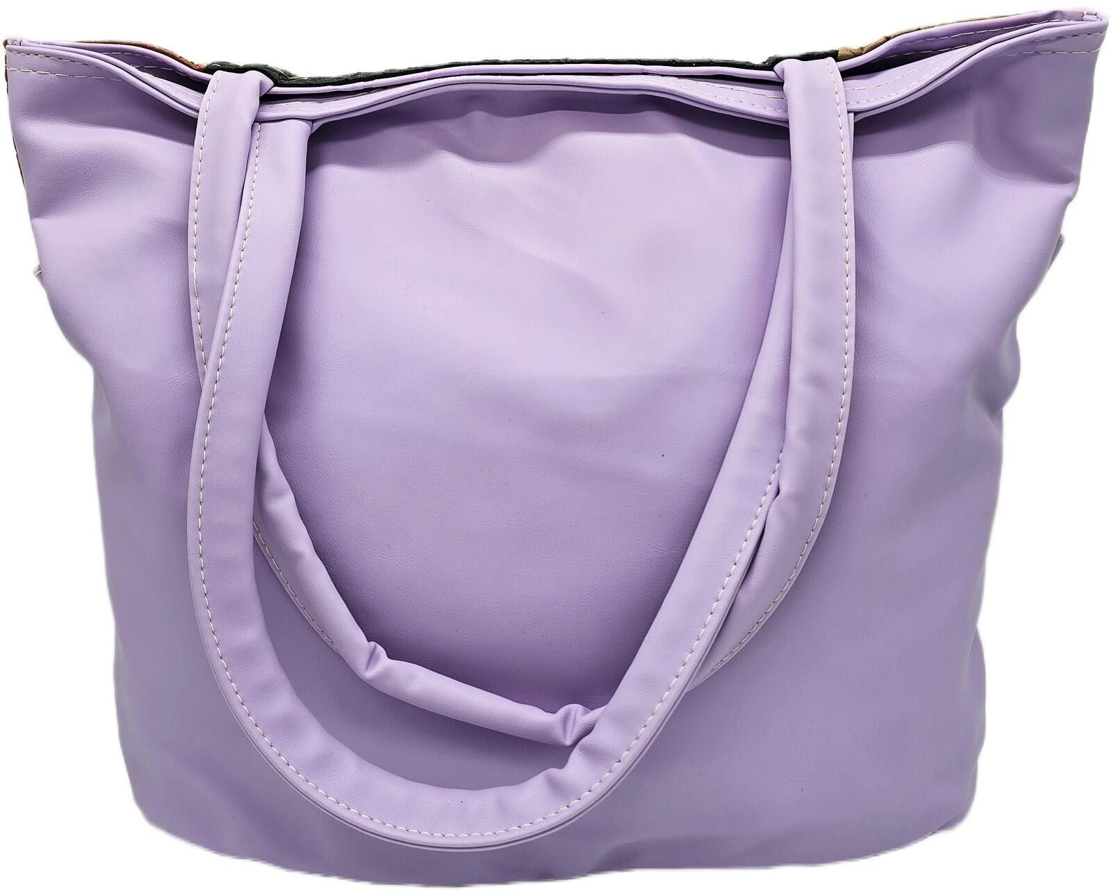 The Unbranded Brand Stylish Multi-Color Woven Tote Bag with Gold Chain Accent Size ONE SIZE - 6 Thumbnail