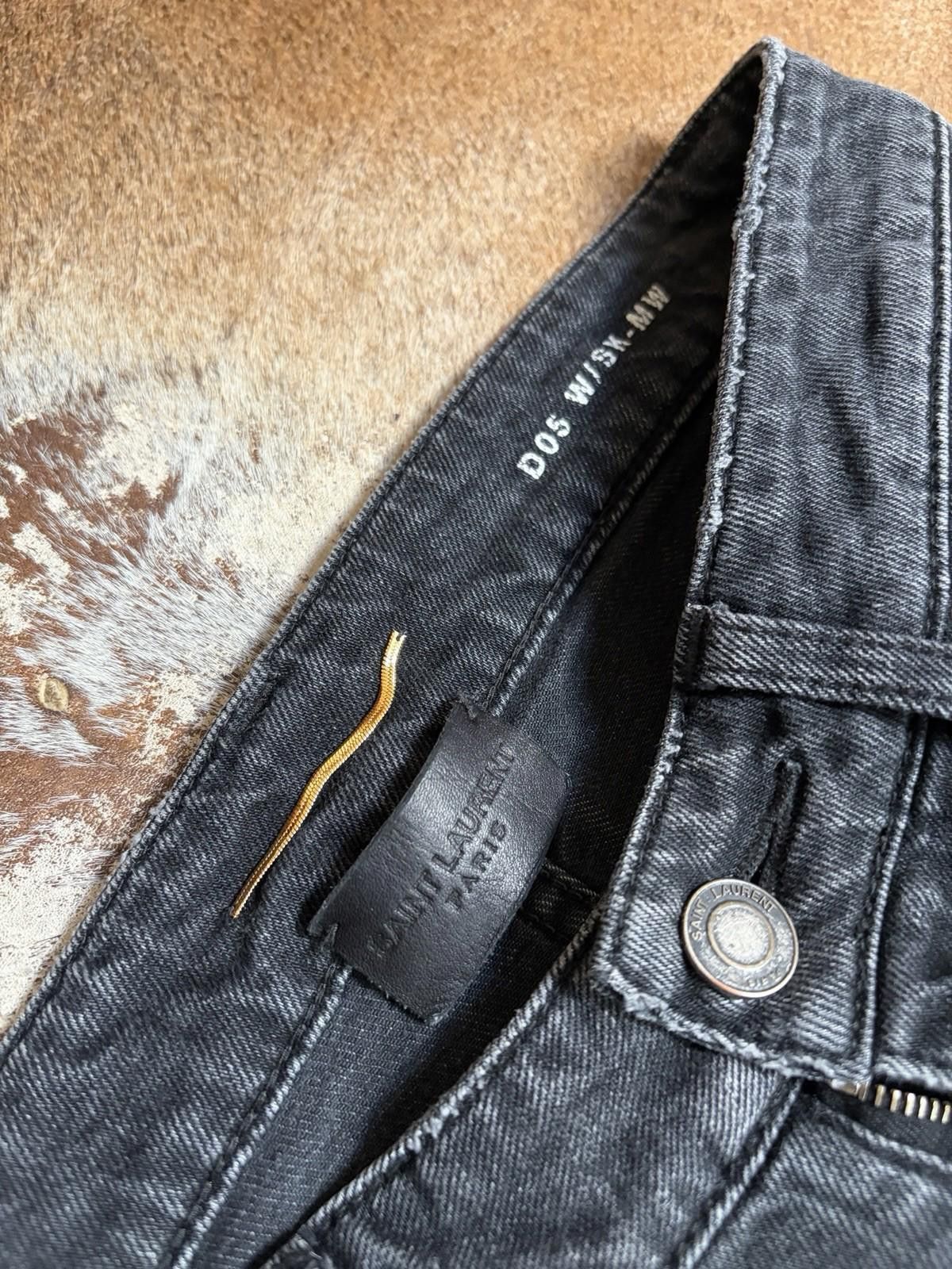 Saint Laurent Paris Saint Laurent Jeans Size 26" / US 2 / IT 38 - 2 Thumbnail