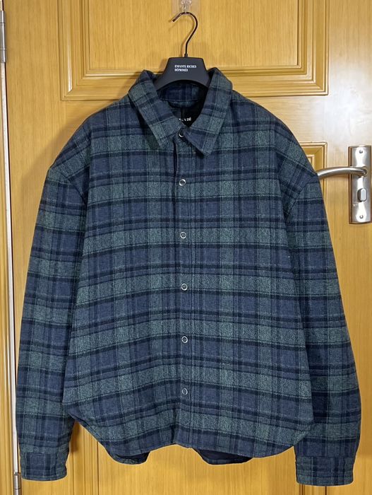 Vuja De Padded flannel jacket L | Grailed