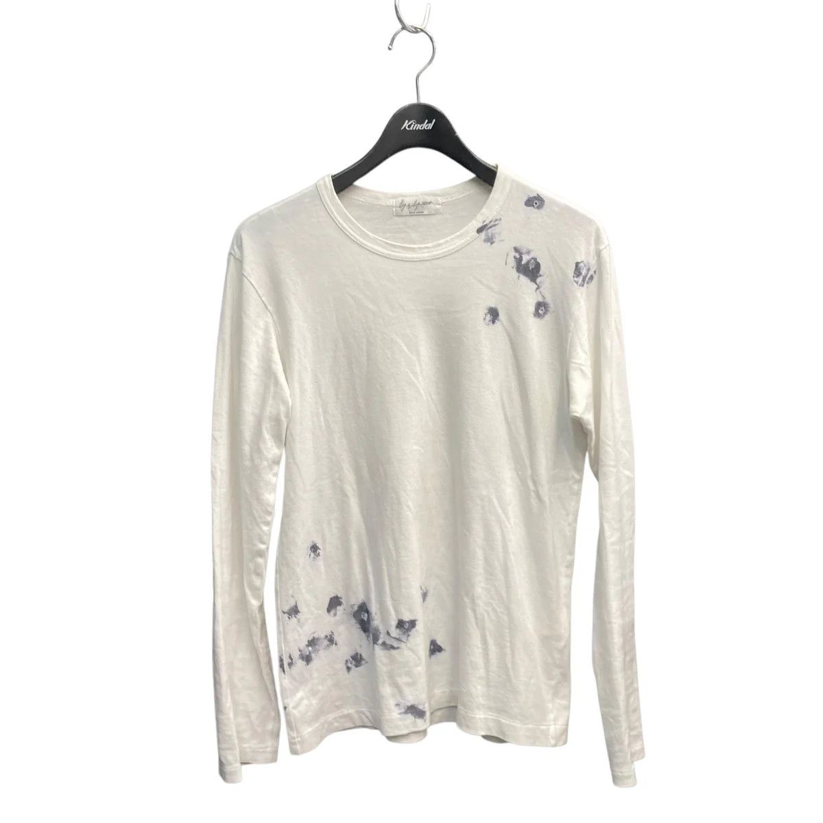 Yohji Yamamoto Yohji Yamamoto pour hommewhite/Long/Sleeve/T-shirt Size US L / EU 52-54 / 3 - 1 Thumbnail