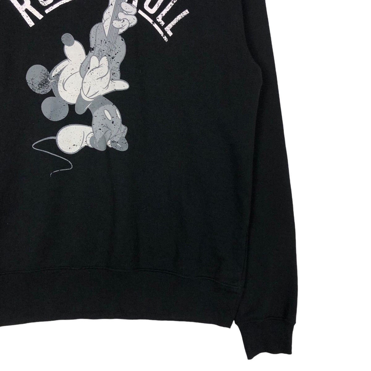 Disney × Japanese Brand Mickey Rock N Roll Sweatshirt Rare Design Small Size US S / EU 44-46 / 1 - 4 Thumbnail