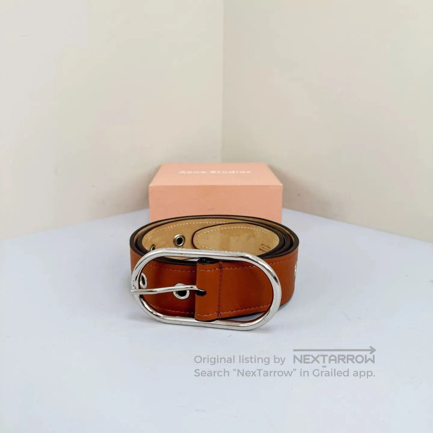 Acne Studios Acne Studios Letter Buckle Belt. Size ONE SIZE - 1 Thumbnail