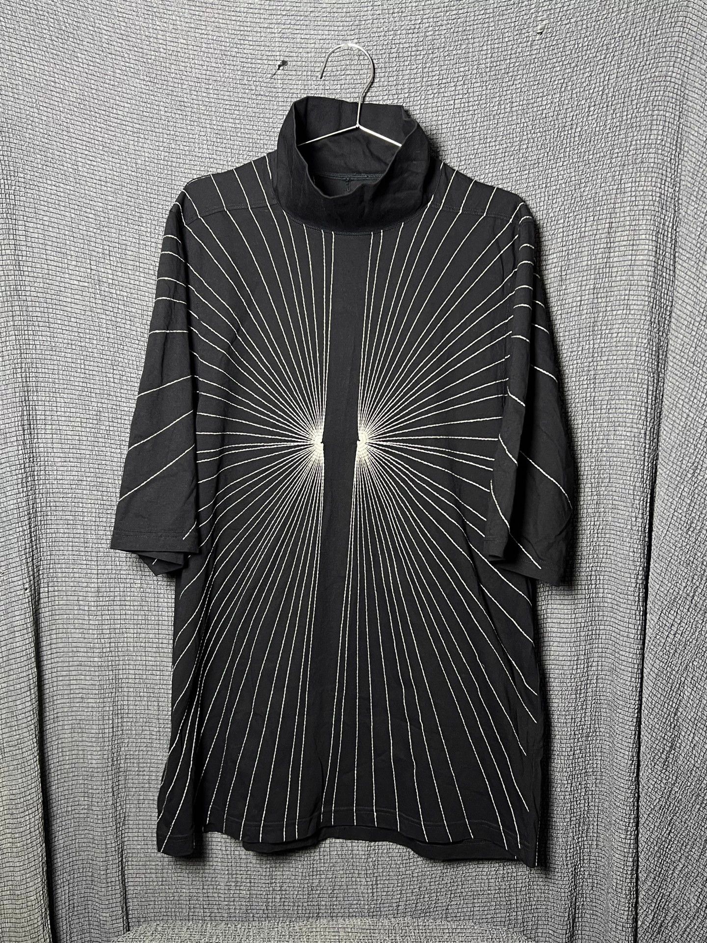 Rick Owens Rick Owens 17ss Ray High Neck ShortSleeve Size US M / EU 48-50 / 2 - 1 Thumbnail
