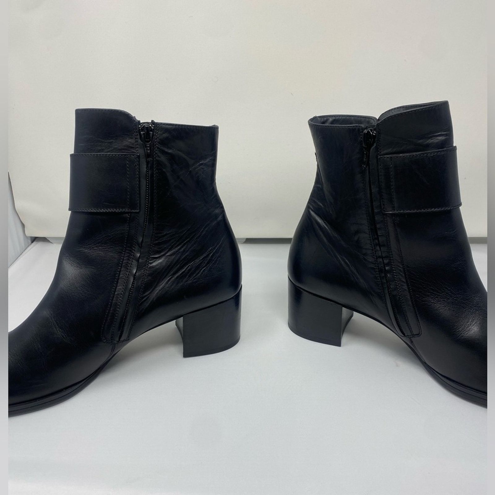 Other Paul Green Women's Black Leather Buckle Bootie SZ. 11 Size US 11 / IT 41 - 4 Thumbnail