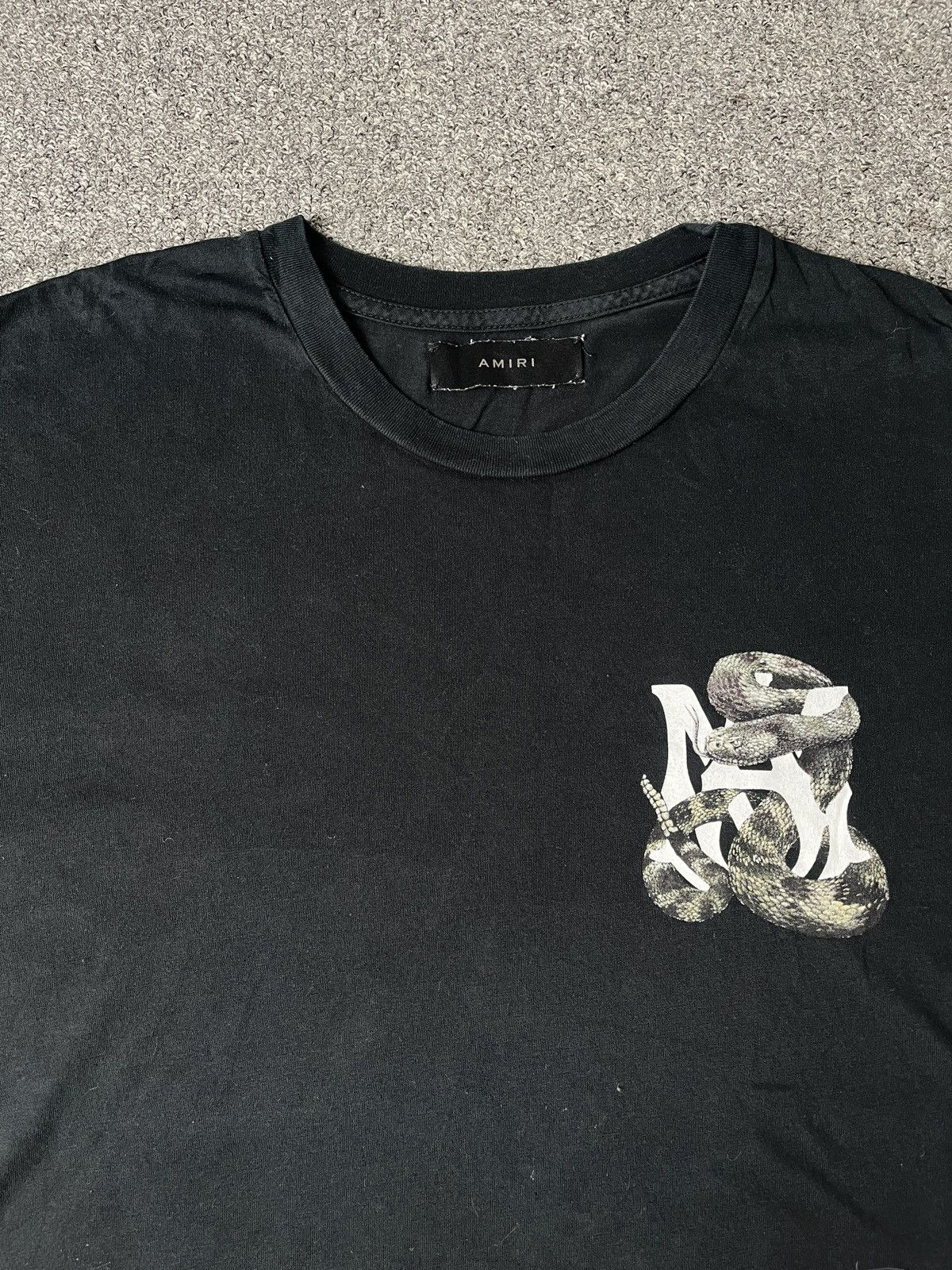 Amiri AMIRI SNAKE TEE GRAPHIC SHIRT Size US M / EU 48-50 / 2 - 2 Thumbnail
