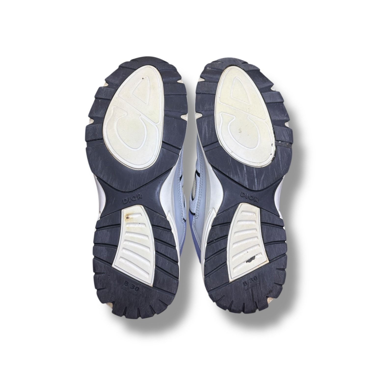 Dior Dior B30 Blue Tan Grey Sneakers | Size 45(12US) Size US 12 / EU 45 - 10 Thumbnail