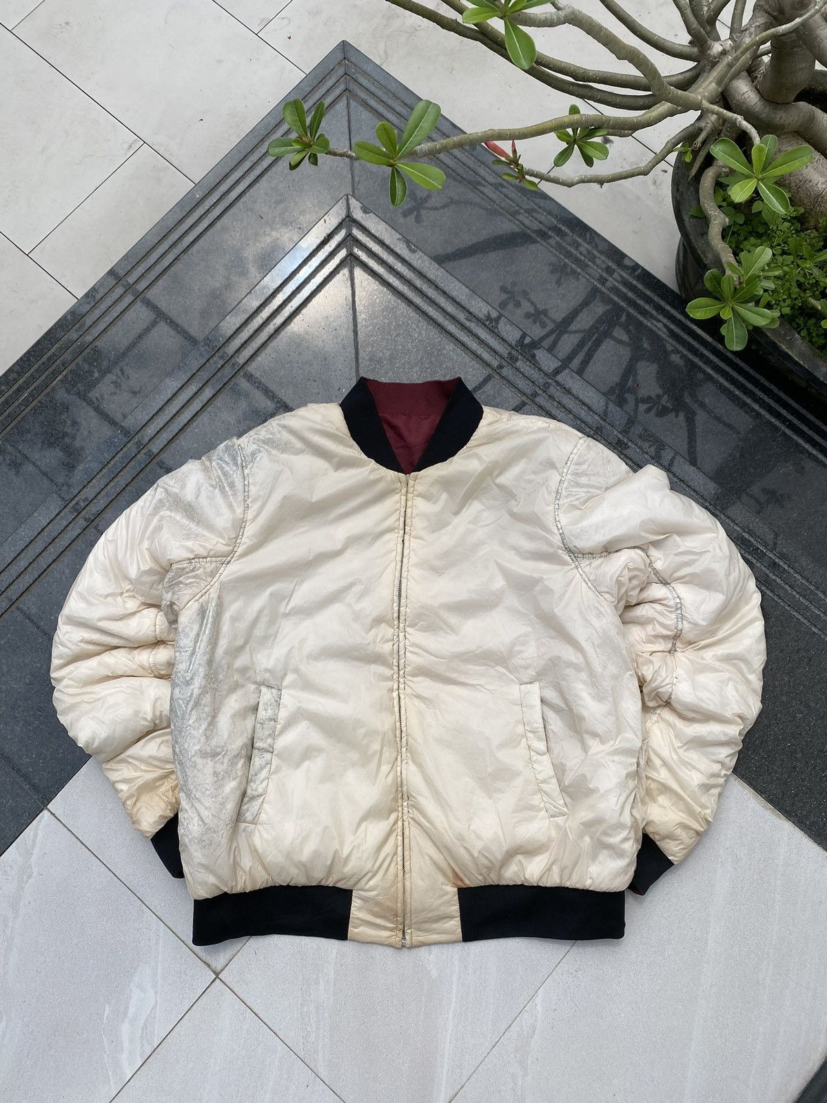 Evisu 90’s EVISU KURO TWO SIDE RARE MULTI LOGO RETRO ZIP BOMBER Size US XXL / EU 58 / 5 - 10 Thumbnail