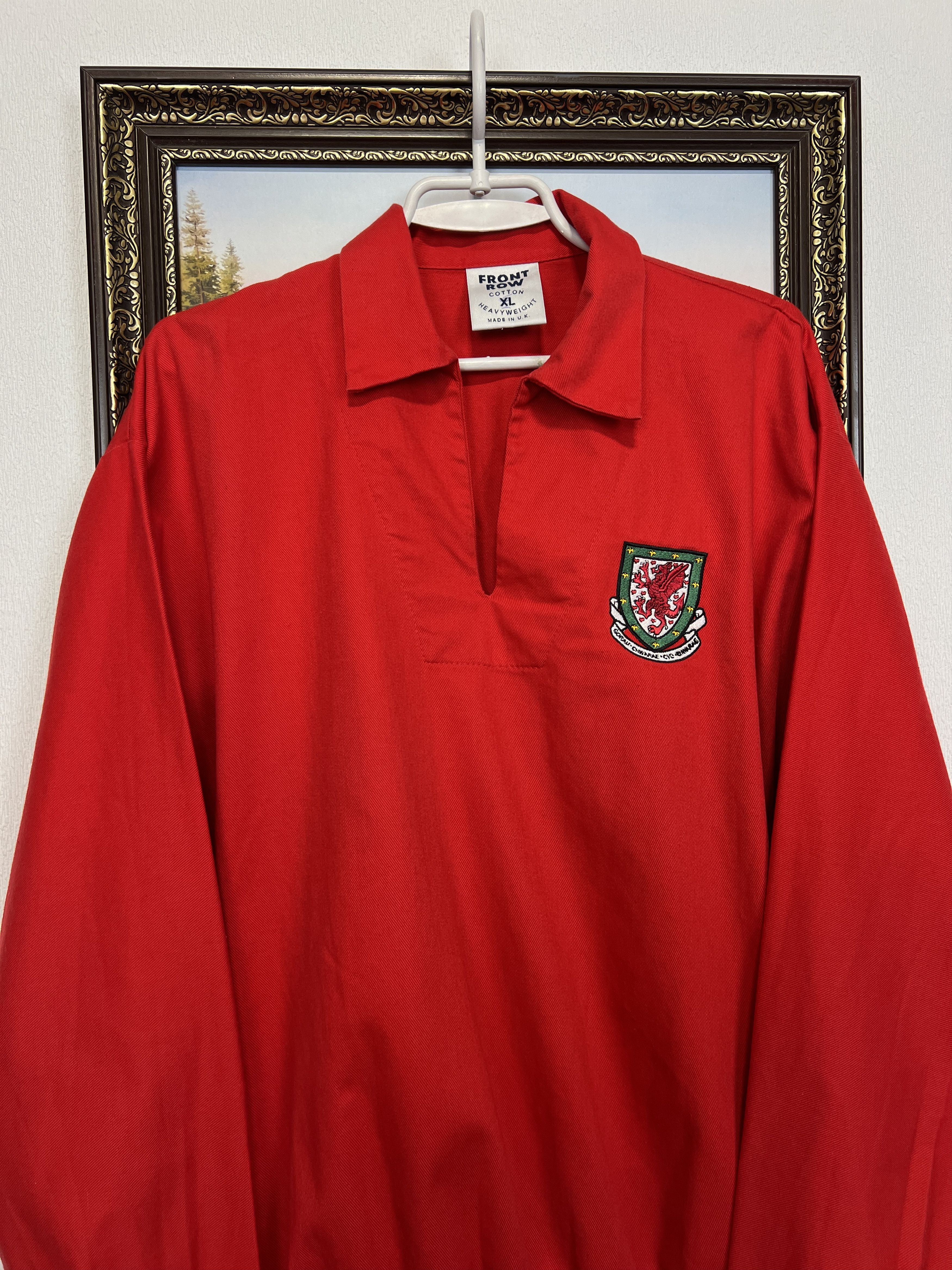 Vintage Vintage 90's Wales Football Jacket Soccer National Track Top Size US XL / EU 56 / 4 - 3 Thumbnail