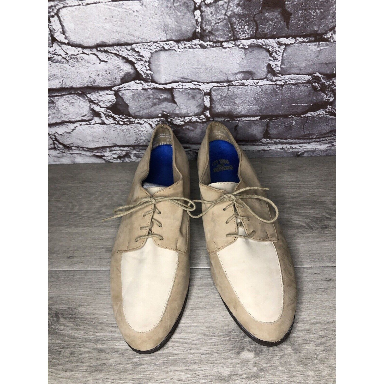 Other MUNRO AMERICAN Beige Nubuck Ivory Suede Oxfords Lace Shoes W Size US 10 / IT 40 - 11 Thumbnail