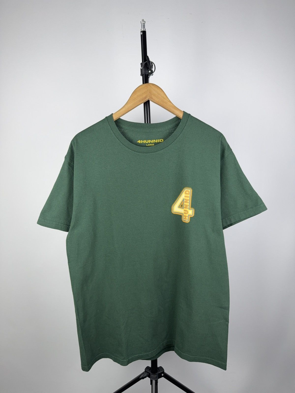 4HUNNID 4Hunnid Green Graphic T-Shirt “Good Sex No Stress” L Size US L / EU 52-54 / 3 - 2 Thumbnail