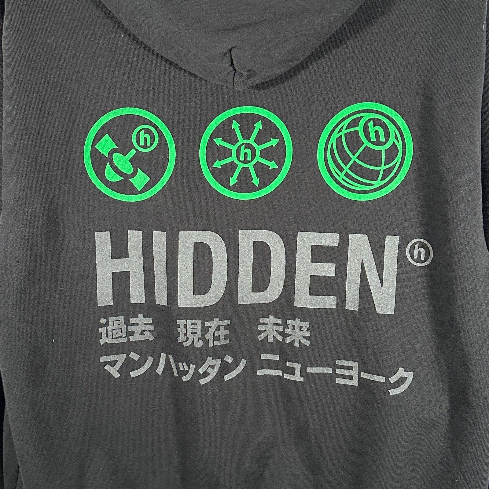 HIDDEN Hidden NY Black Geisha Hoodie Size US S / EU 44-46 / 1 - 6 Thumbnail