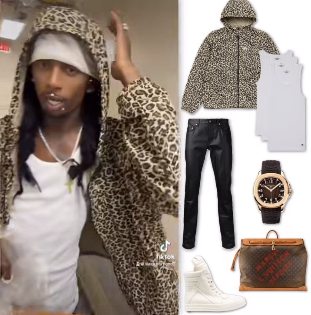 Stussy Stussy Lightweight Hooded Jacket Cheetah Size US M / EU 48-50 / 2 - 6 Thumbnail