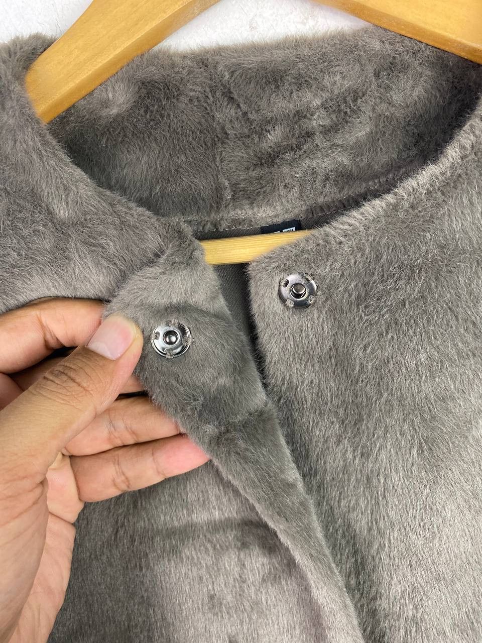 uniqlo japanese brands faux fur jacket nice design
